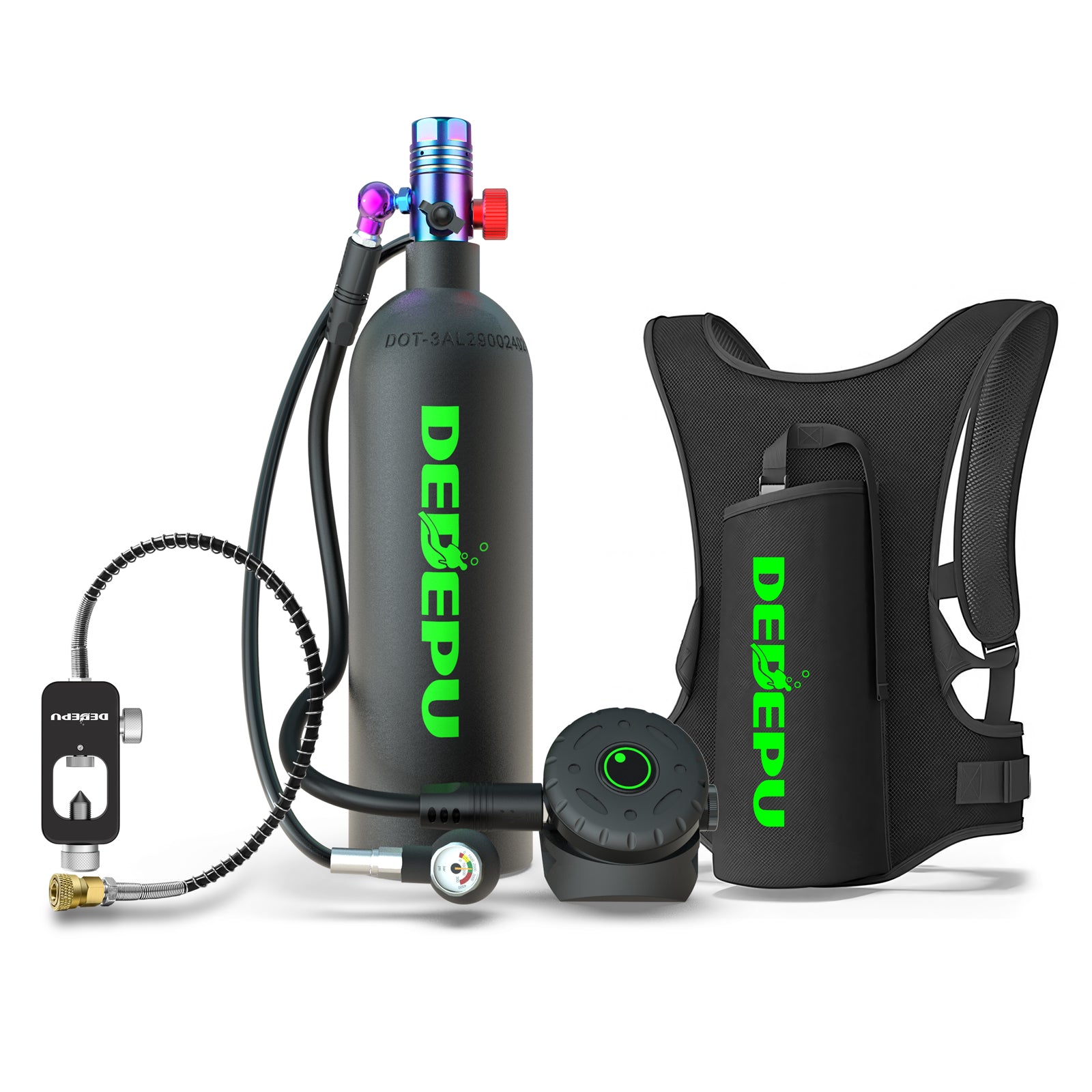 DEDEPU D600 2.3L Mini Scuba Tank
