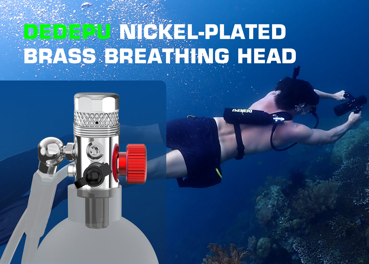 Nickel-Plated Brass Breathing Head Image 1