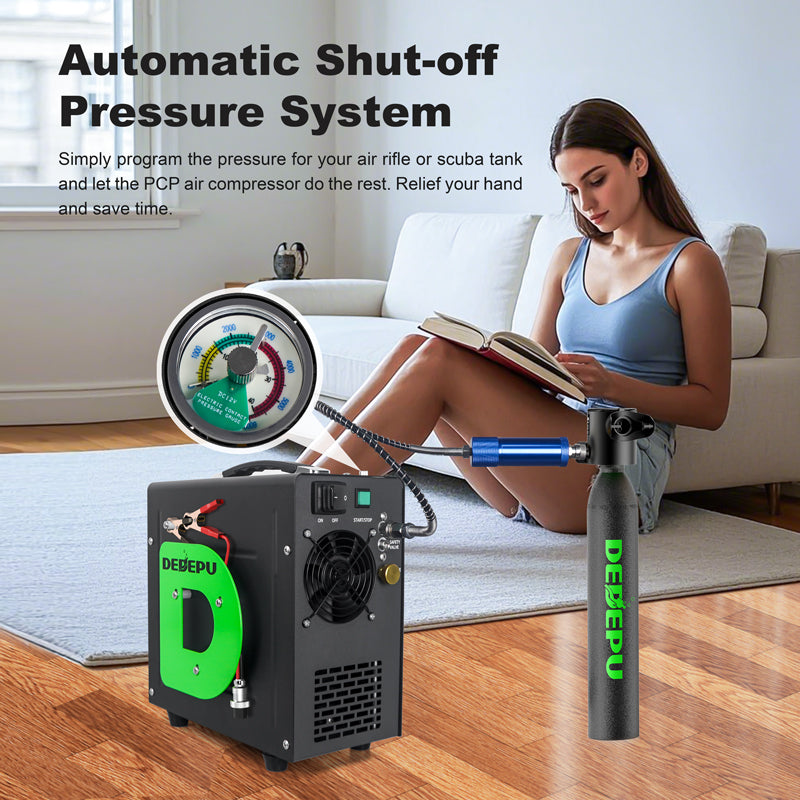 DEDEPU 12V 25A 250W High-pressure Electric Air Pump(Compressor)