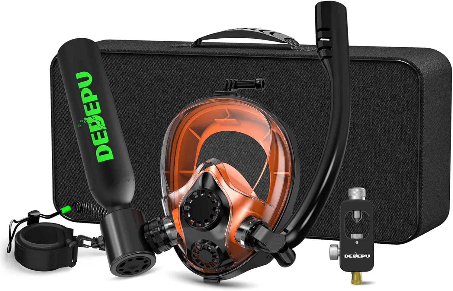 DEDEPU S3000 0.5L Mini Scuba Tank with Mask