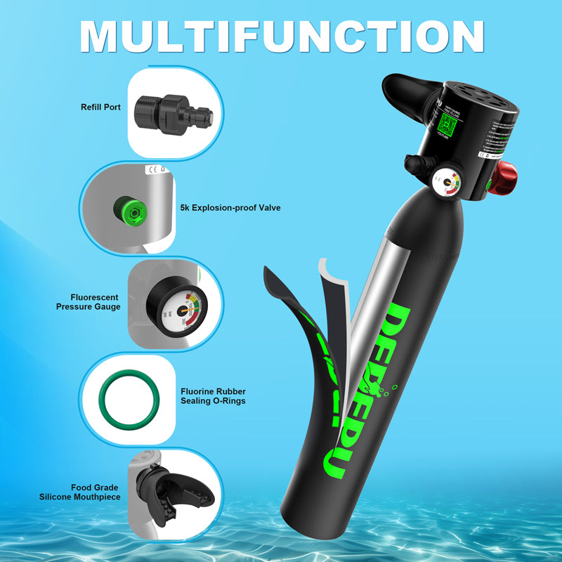 DEDEPU S3000 0.5L mini scuba tank